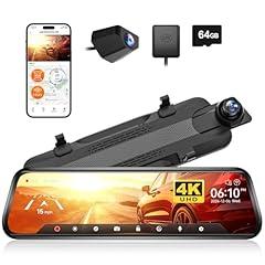 WOLFBOX G930 4K Rear View Mirror Camera