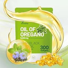 VivoNu Balanced Oregano & Black Seed Oil Softgels