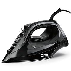 OMAIGA 1500W Steam Iron with Ceramic Soleplate