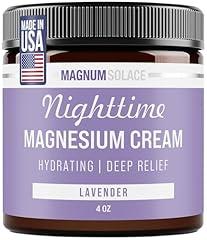 Magnesium Lotion Nighttime Cream Lavender