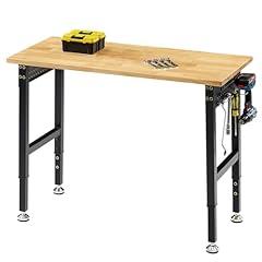 Albott Adjustable Workbench with Power Outlets