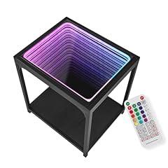 FUSLITE Infinity Mirror Coffee Table