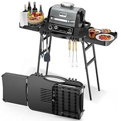 Portable Outdoor Grill Stand for Ninja Woodfire Series