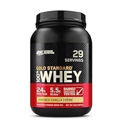 Optimum Nutrition Gold Standard Whey, French Vanilla, 2 lb