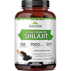 Zazzee Organic Himalayan Shilajit Extract 7000 mg