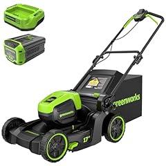 Greenworks 60V 17-Inch Brushless Lawn Mower