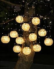 Partphoner Solar Lanterns Outdoor 12-Pack