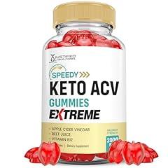 Justified Laboratories Speedy Keto ACV Gummies 2000MG