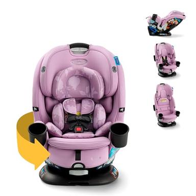 pink car seat