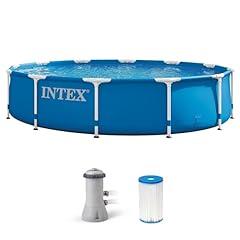 Intex Metal Frame Above Ground Pool Set
