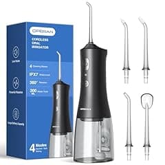 Operan Cordless Water Flosser 300ml Black