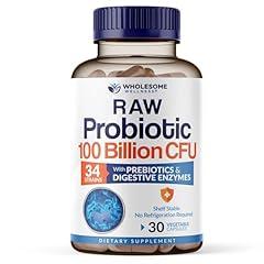 Organic Raw Probiotics 100 Billion CFU Supplement