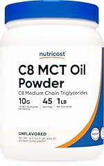 Nutricost C8 MCT Oil Powder 1LB