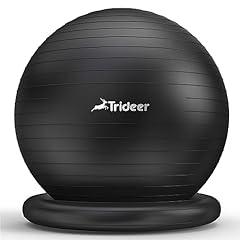 Trideer Exercise Ball Chair with Base and Pump