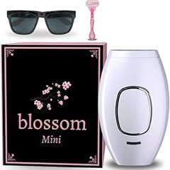 Blossom IPL Hair Removal Device Mini | Laser Hair Remover for Women/Men | Health Canada Licensed | Proudly Canadian | 1,000,000 flashes | 8 Minute Whole Body | Results in ~2 weeks | Ice-Cooling System