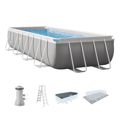 rectangle above ground pool