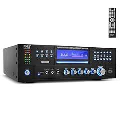 Pyle Bluetooth Power Amplifier with CD/DVD Player