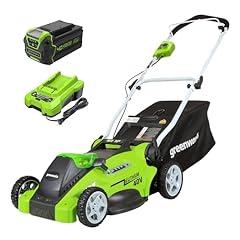 Greenworks 40V 16-Inch Cordless Push Lawn Mower