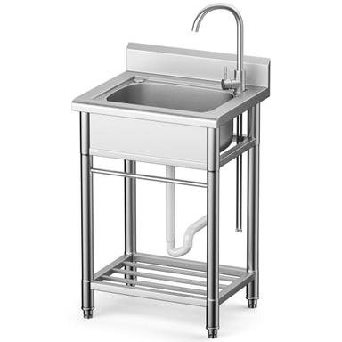 laundry sink with cabinet