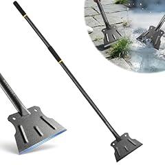 Heavy-Duty Steel Long-Handled Floor Scraper