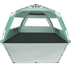 WhiteFang Deluxe XL Beach Tent Mint Green
