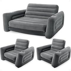 Intex Inflatable Furniture Set with Sofa Bed