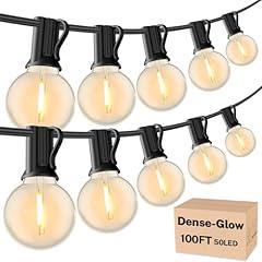 RTTY 100ft Outdoor Patio String Lights