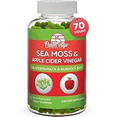 Sea Moss Gummies with ACV, Bladderwrack, Burdock Root