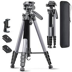 CAMBOFOTO 74" Gray Aluminum Tripod Stand