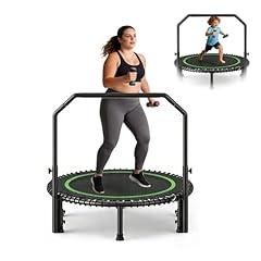 Mini Rebounder Trampoline with Adjustable Handle