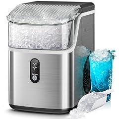 Kismile Silver Portable Nugget Ice Maker