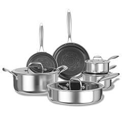 Cooker King 10-Piece Stainless Steel Cookware Set