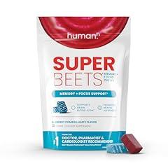 SuperBeets Brain Supplements for Memory and Focus Chews