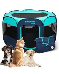 KingCamp Portable Pet Playpen Medium Green