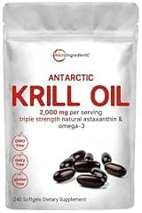 Micro Ingredients Antarctic Krill Oil Supplement