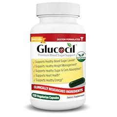 Glucocil Vegetarian Blood Sugar Support Capsules