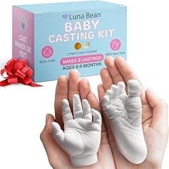 Luna Bean Baby Keepsake Hand Casting Kit