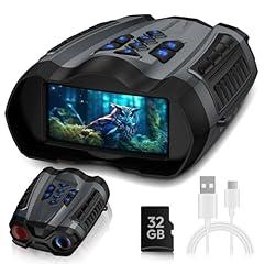 WARMTUYO Night Vision Binoculars 4K with Camera