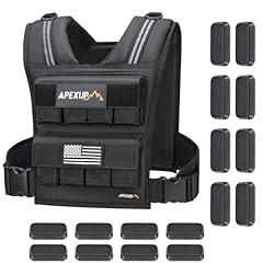 APEXUP Adjustable Weighted Vest 40 lbs