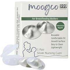 MoogCo Silver Nursing Cups