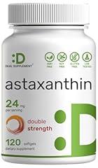 Astaxanthin Antioxidant Supplement 24mg, 120 Softgels