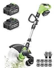 DEGGE Cordless Electric Weed Wacker 21V