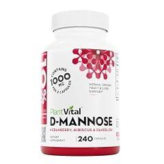 Plantvital D-Mannose 1000mg Urinary Support
