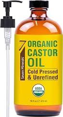 Seven Minerals Organic Castor Oil 16 oz