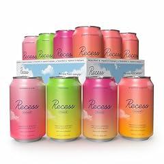 Recess Mood Magnesium Supplement Drink, 12 Ounce, Pack of 12