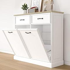 GarveeHome Double Tilt Out Trash Cabinet