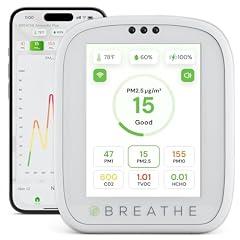 BREATHE Airmonitor Plus: Smart Air Quality Monitor