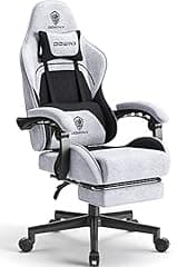 Dowinx Fabric Gaming Chair with Footrest