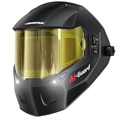 ARCCAPTAIN Panoramic Auto-Darkening Welding Helmet