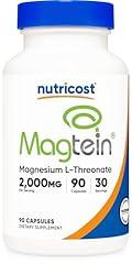 Nutricost Magtein Magnesium L-Threonate 2000mg